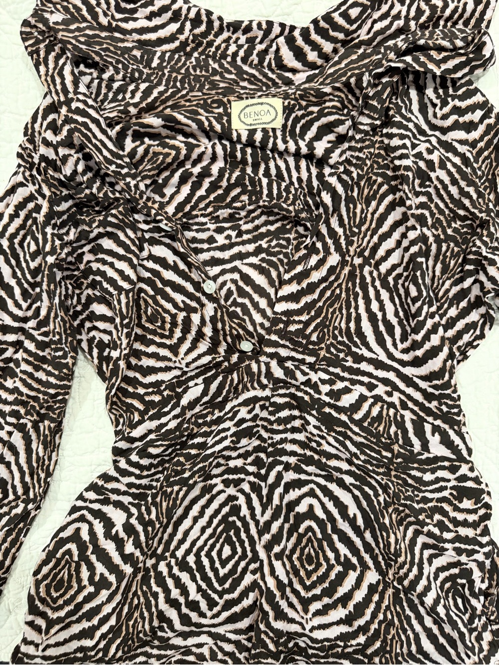 Benoa Swim Safari Jumpsuit Romper